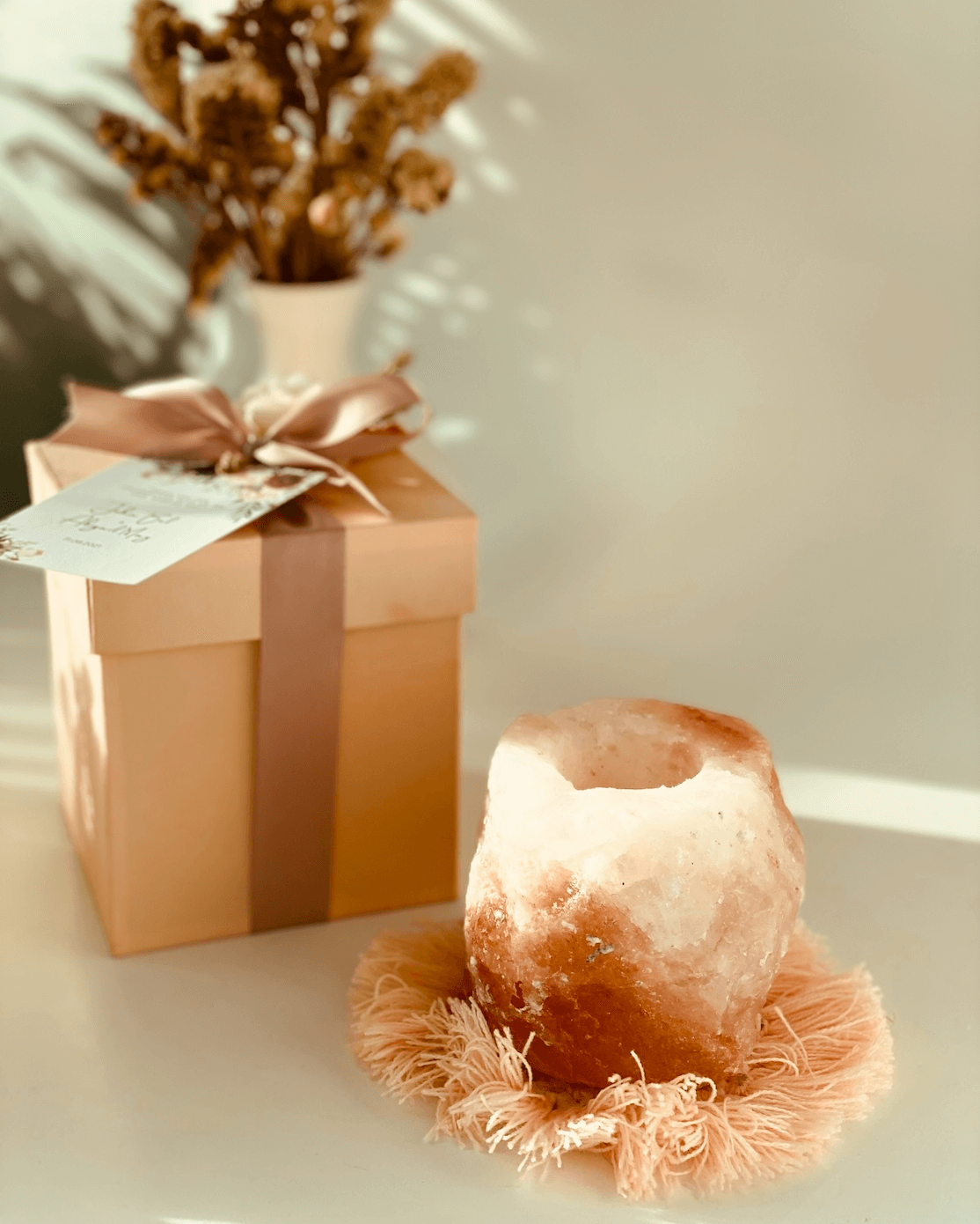 Himalayan Salt Candle Holder Gift Set Philippines