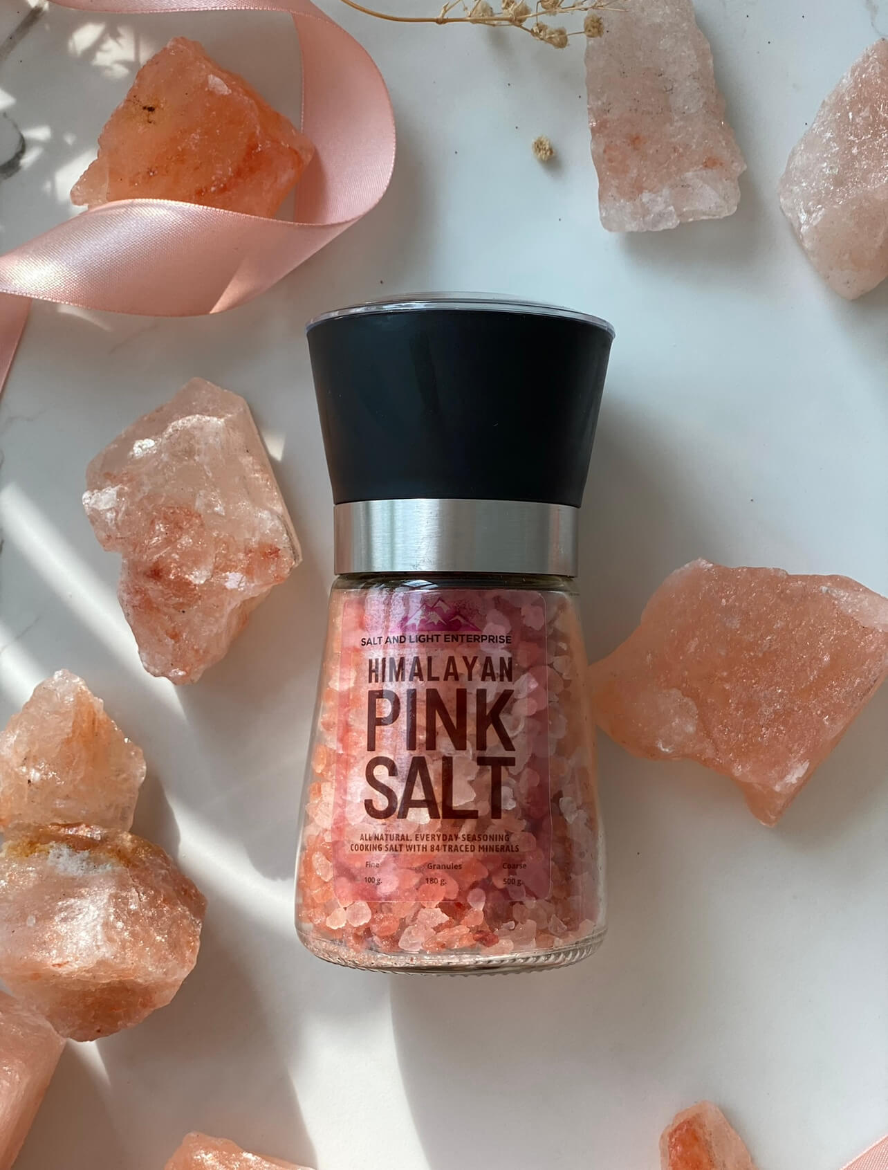GS2 - Salt Grinder & Candle Holder Gift Set