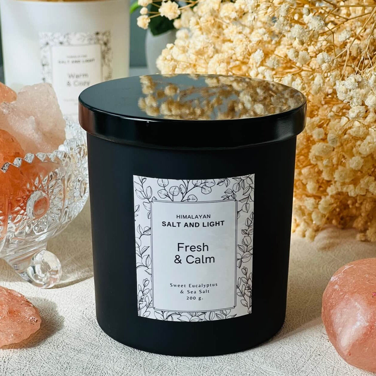 SL5 - Fresh & Calm Soy Candle 200g