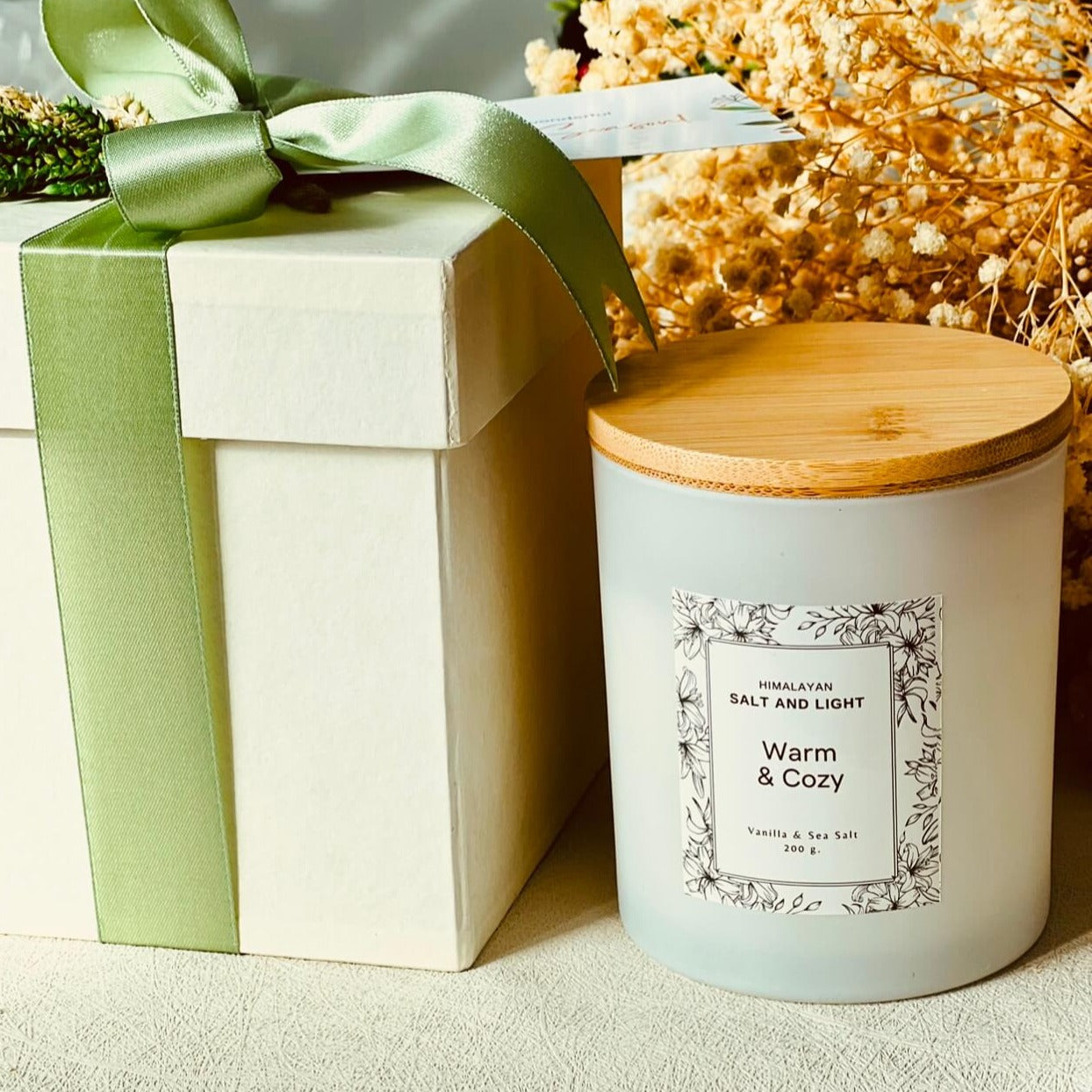 SL6 - Warm & Cozy Soy Candle 200g