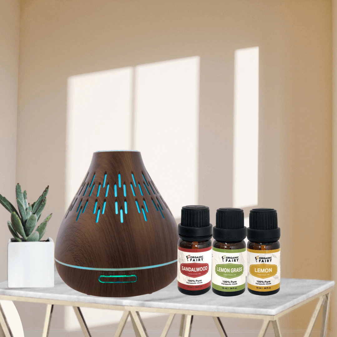 Serenity Diffuser w/ 3 pcs Essential Oil