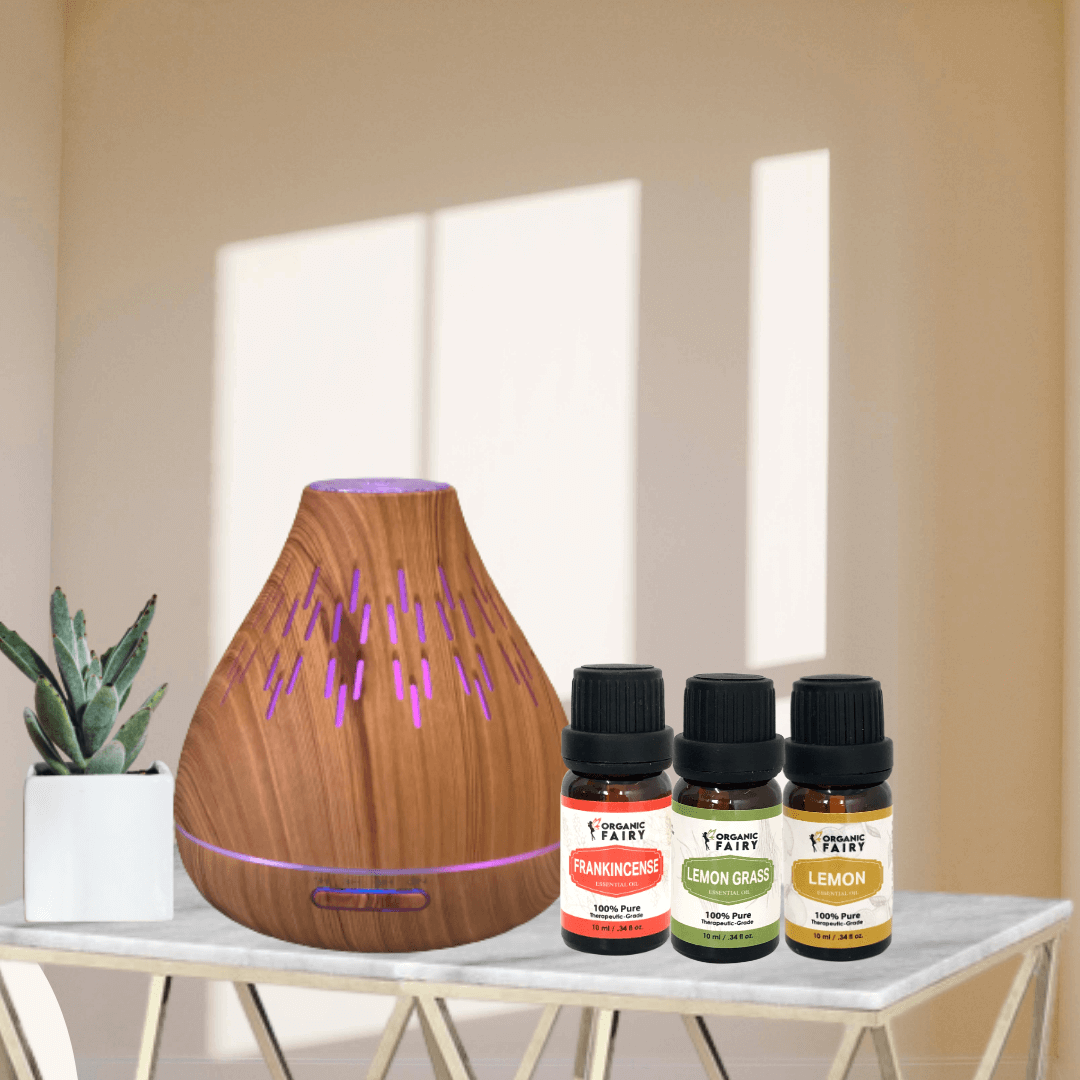 Serenity Diffuser w/ 3 pcs Essential Oil