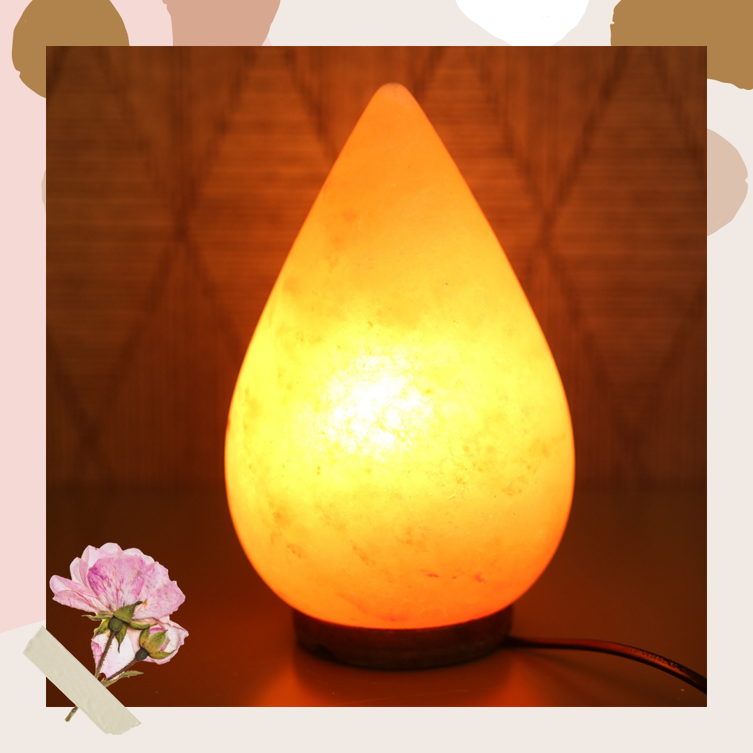Raindrop Salt Lamp