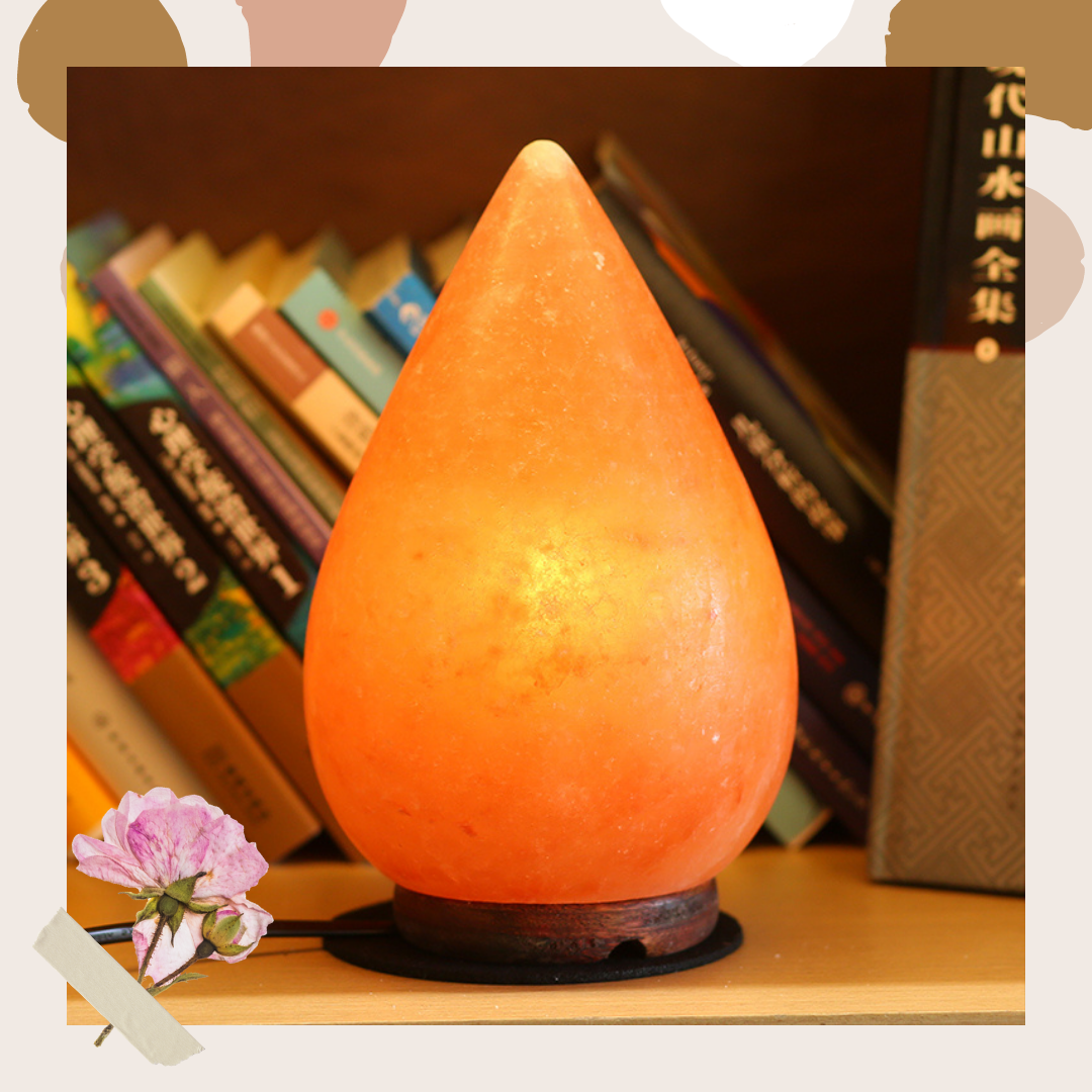 Raindrop Salt Lamp