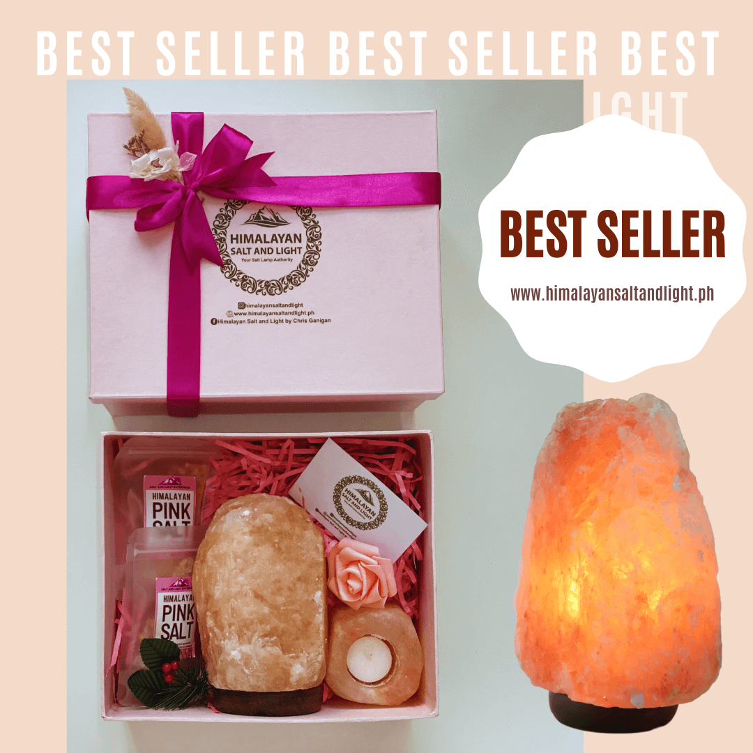 2 in 1 Himalayan Mini Lamp w/ candle holder