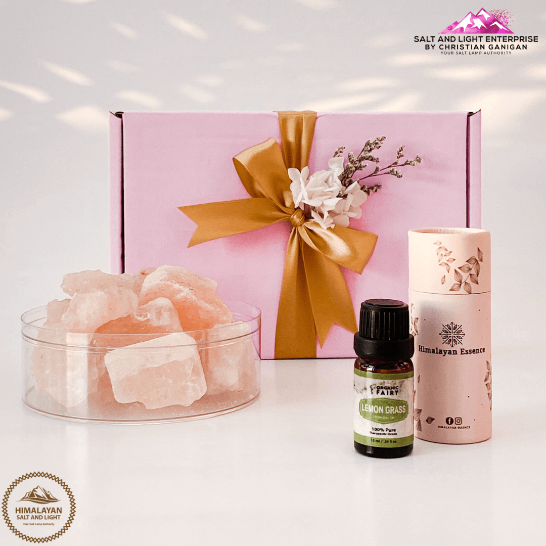 Gift Set #2 - Essential Oil & Salt Crystal