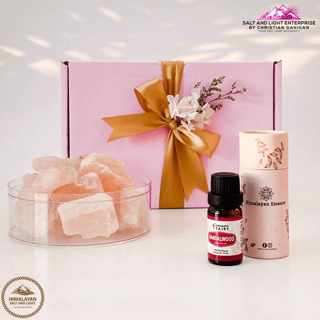 Gift Set #2 - Essential Oil & Salt Crystal