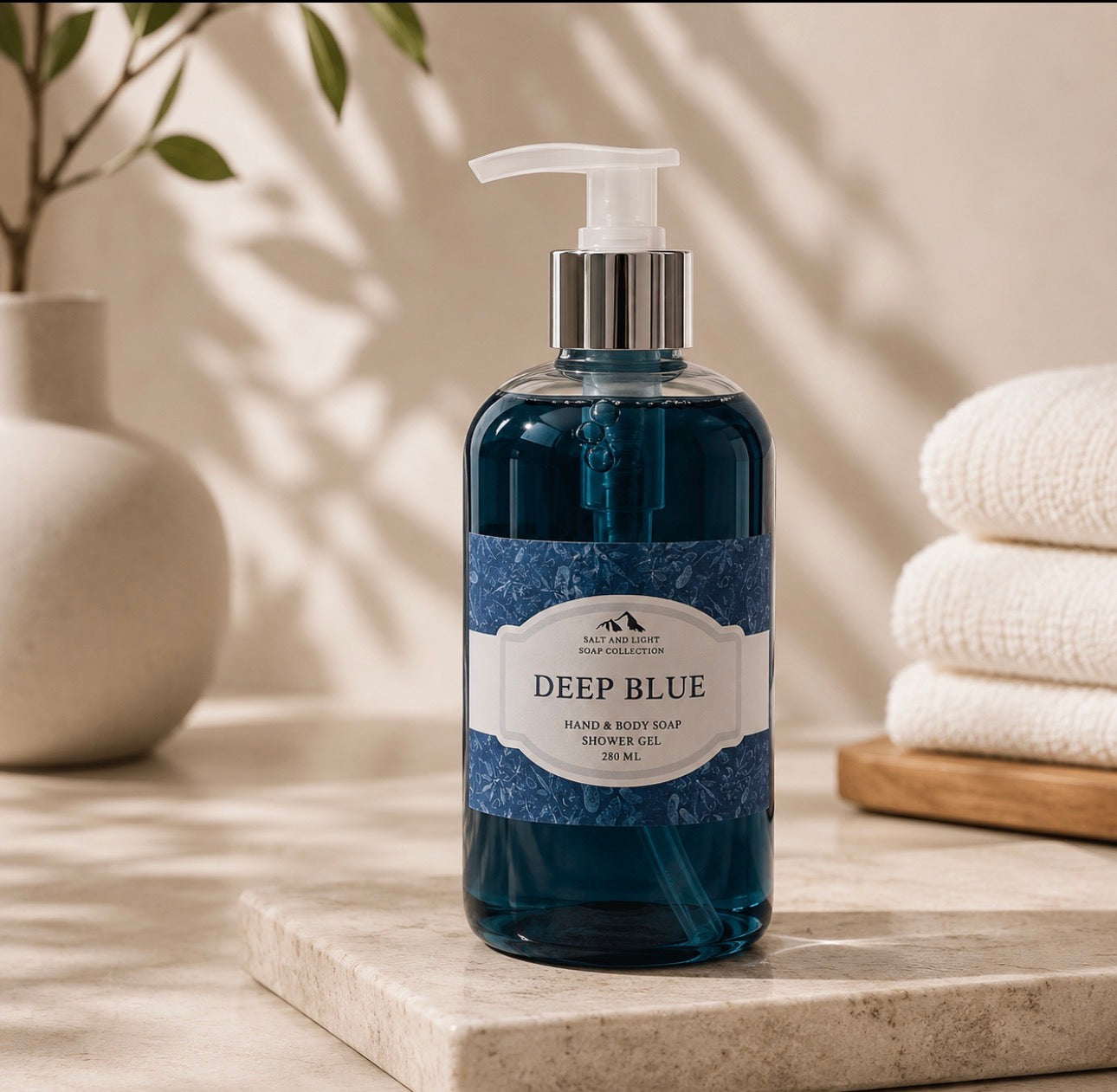 Deep Blue - Bath and Body Wash ( for men )