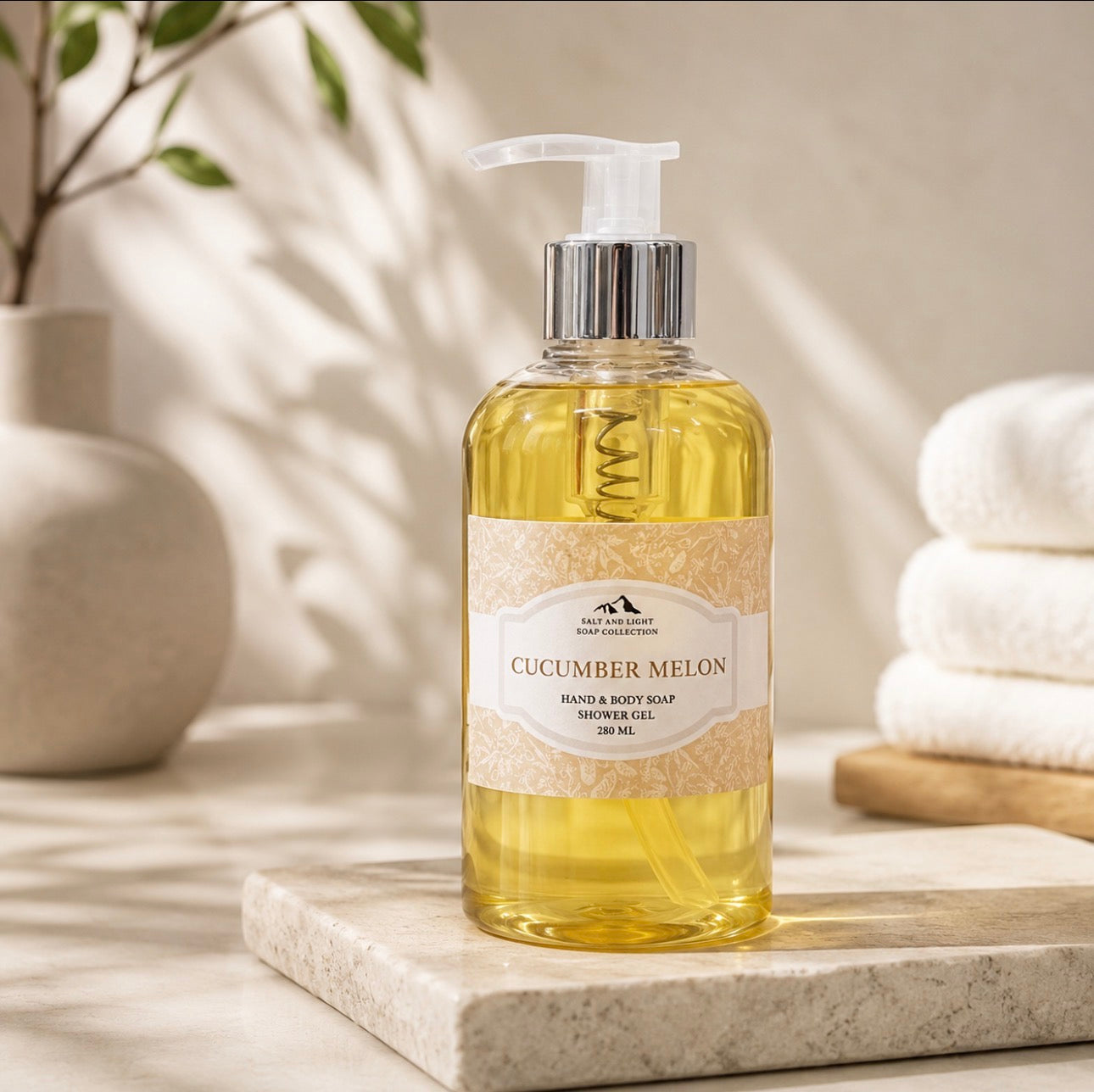 Cucumber melon - Bath and Body Wash ( for men & women )