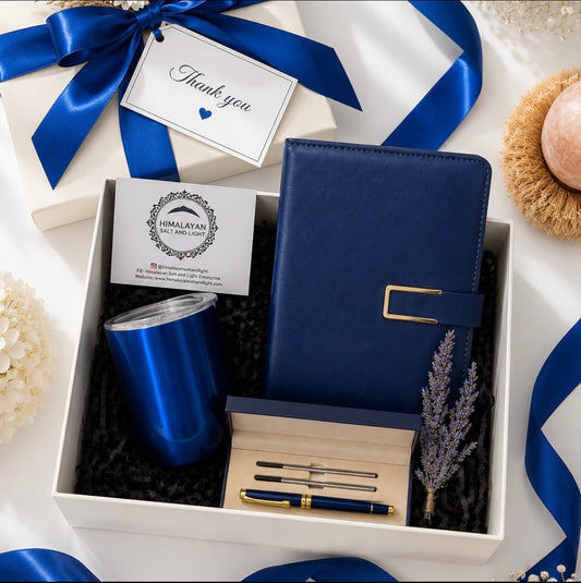 MS7 - Blue Coffee Mug and Office Essential Gift Set