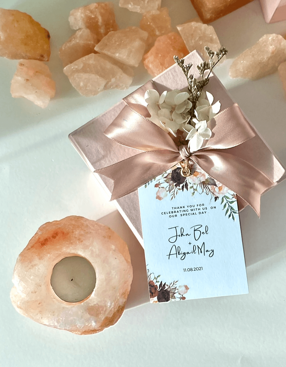 Himalayan Salt Candle Holder Gift Set Philippines