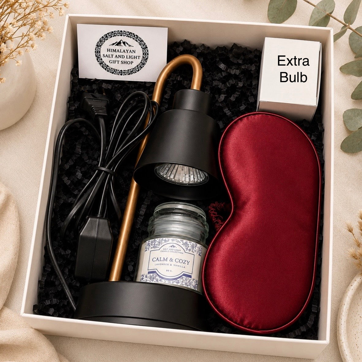 SL8- Cozy Warmer with soy candle and sleepmask