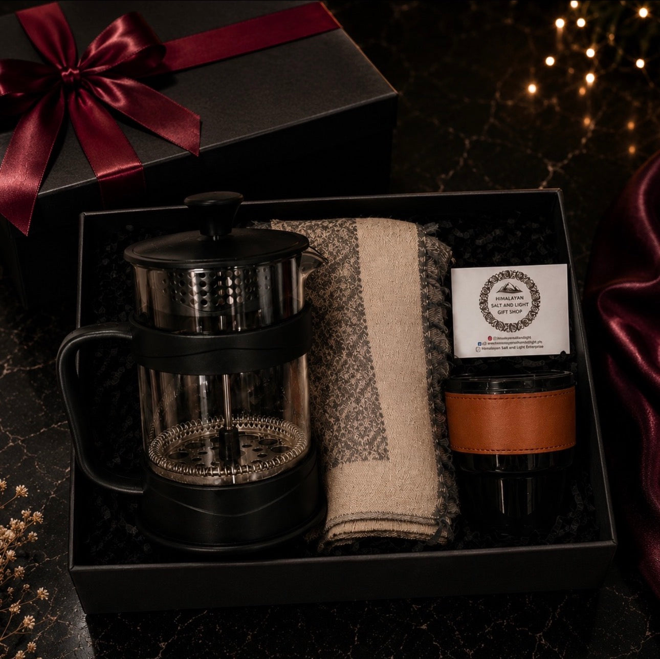 MS14 – Cozy Brew and Shawl Gift Set