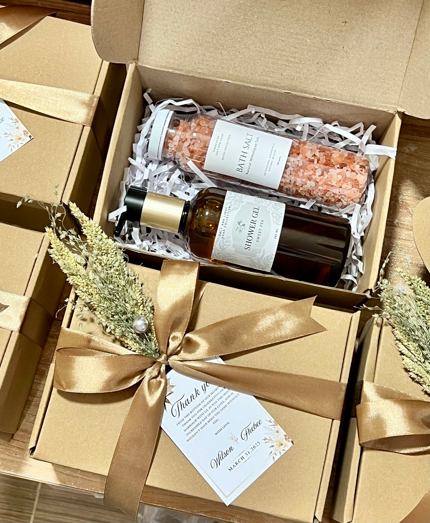 Himalayan Salt Spa Gift Set Kraft Box Philippines