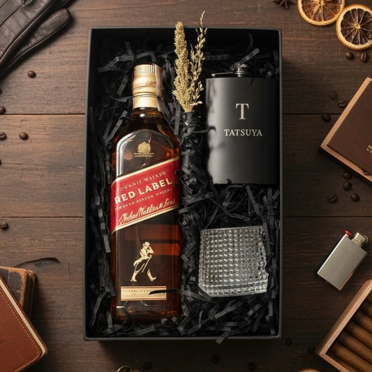 Red Label Customized Flask Corporate Gift Set Philippines
