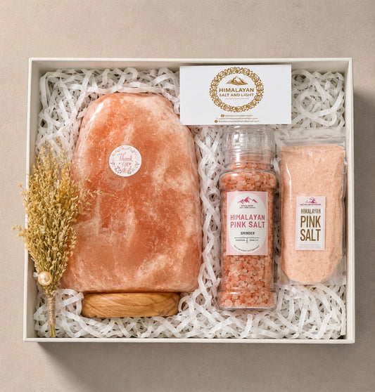 Himalayan Salt Lamp and Salt Grinder Gift Set Philippines – Wedding, Baptism, Debut, Corporate, Birthday Gift Souvenir