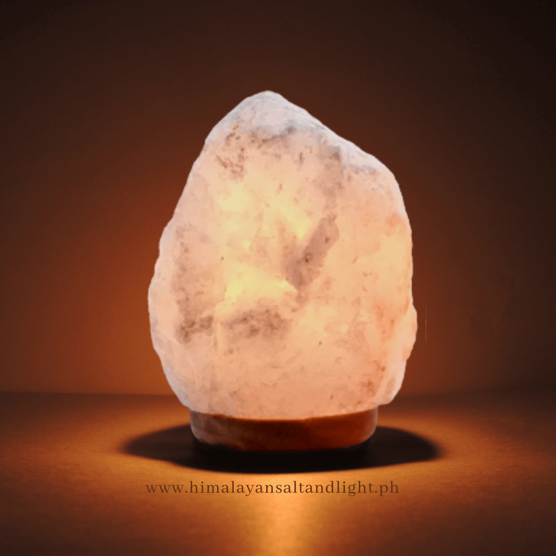 Rare White Salt Lamp Mini