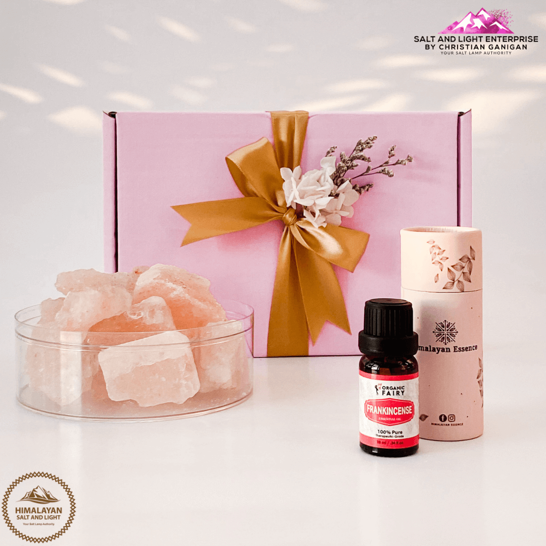 Gift Set #2 - Essential Oil & Salt Crystal