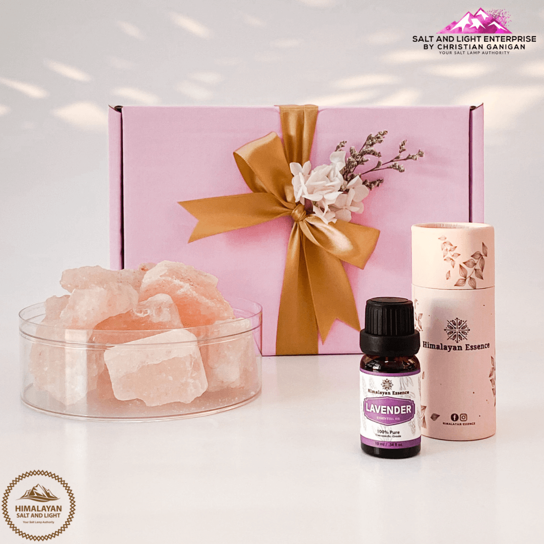 Gift Set #2 - Essential Oil & Salt Crystal