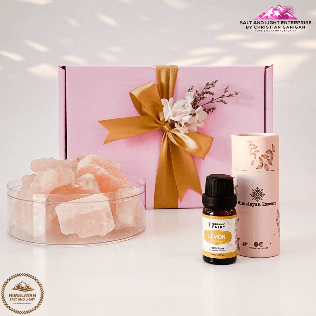 Gift Set #2 - Essential Oil & Salt Crystal