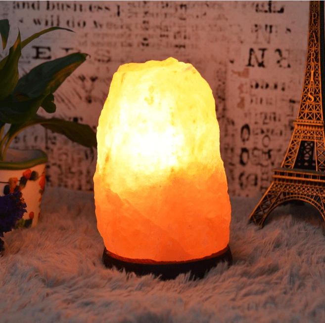 Himalayan Salt Lamp with Free Essential Oil