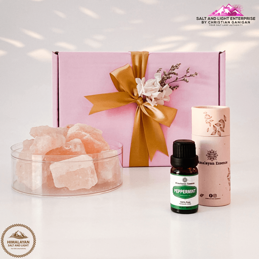 Gift Set #2 - Essential Oil & Salt Crystal