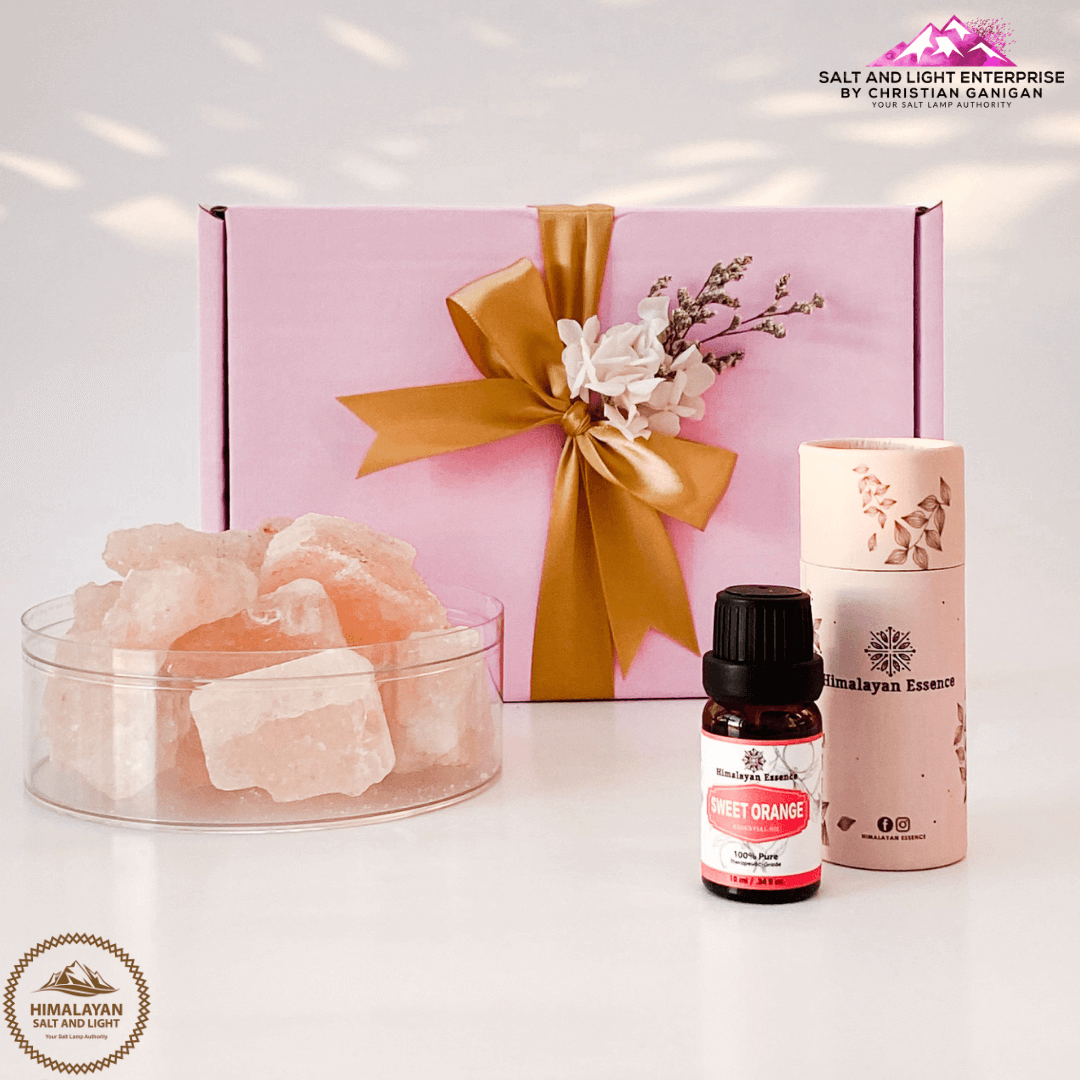 Gift Set #2 - Essential Oil & Salt Crystal